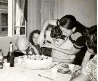 Foto envíada por su familia - Cumpleaños de Rodrigo