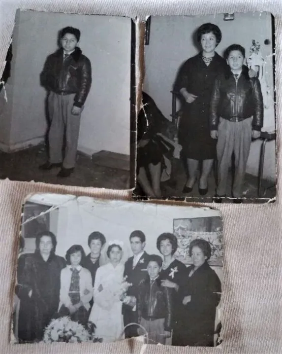 albano fioraso  y familia 12 años (1964)