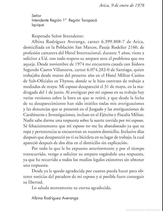 cartas de petición 73-89