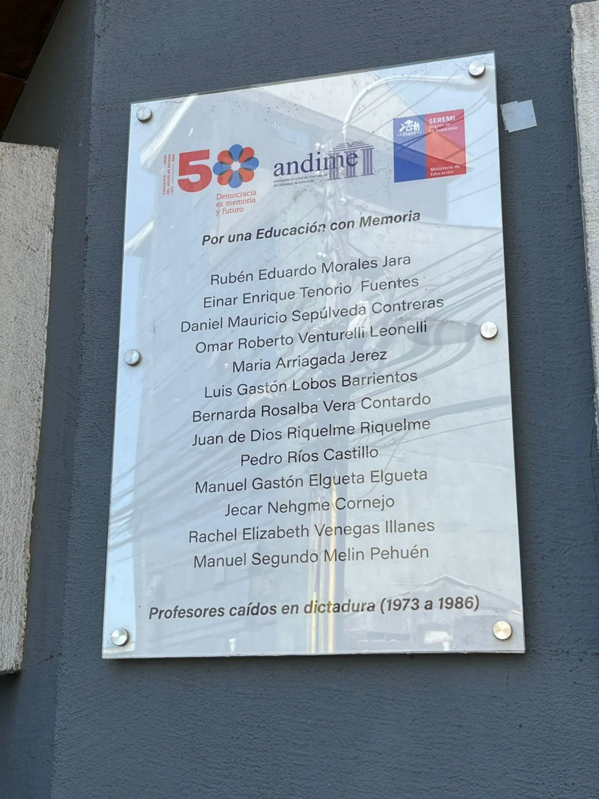 Colegio de profesores Araucania